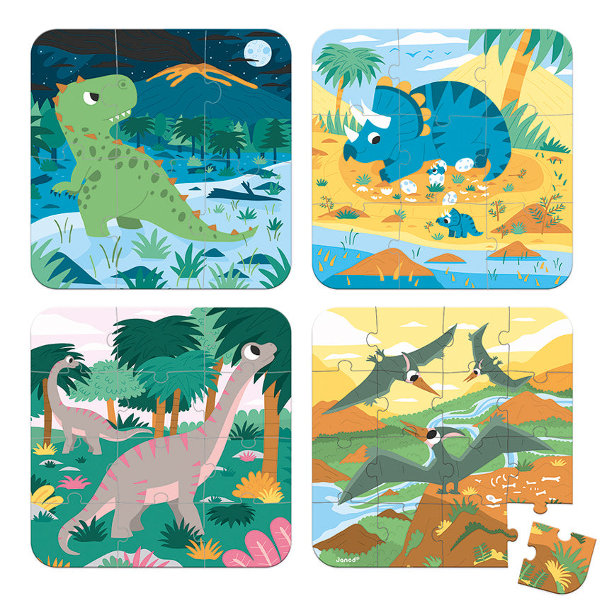 Progressive Puzzles Dino