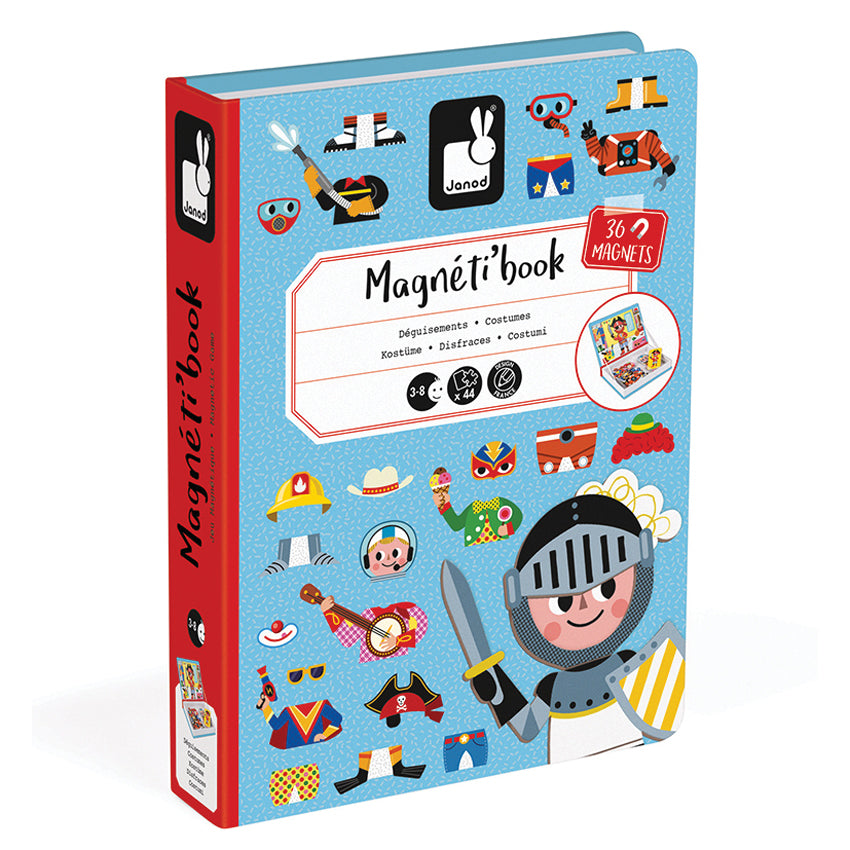 Boys Dress Up Magnetic Book