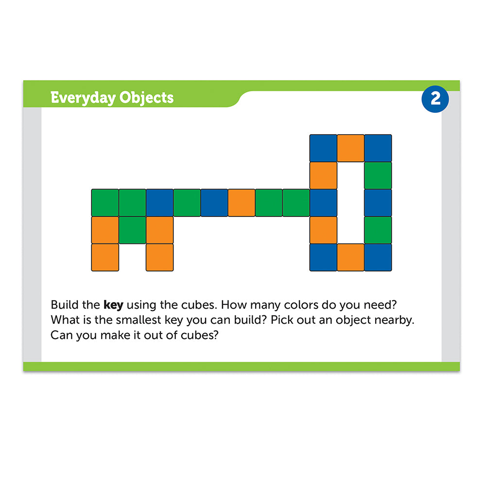 Mathlink Cubes - STEM Explorers Builders puzzle example