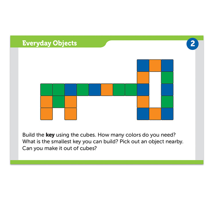 Mathlink Cubes - STEM Explorers Builders puzzle example