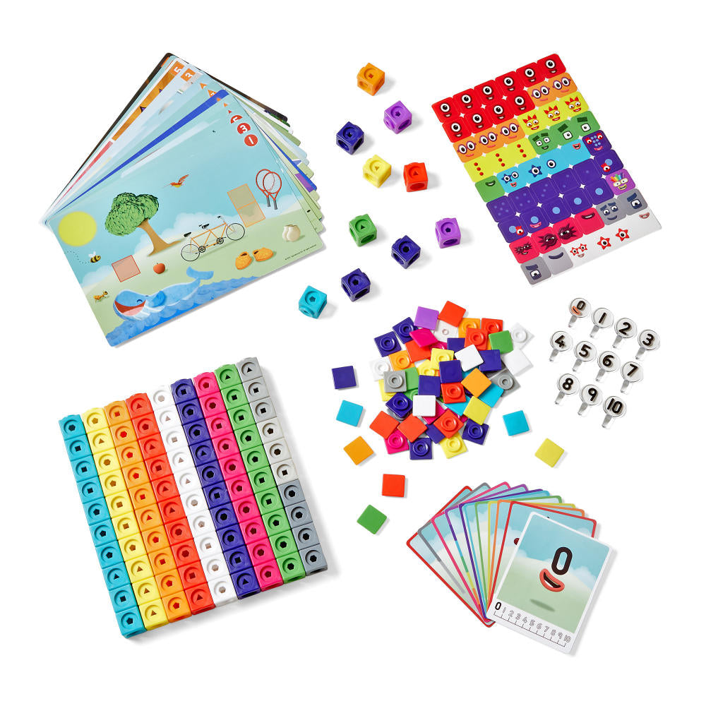 Numberblocks Mathlink Cubes 1-10 pieces