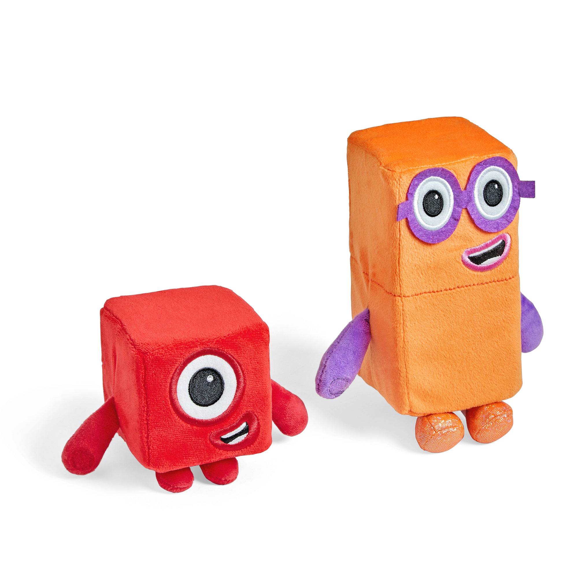 NUMBERBLOCKS One & Two Playful Pals Plush