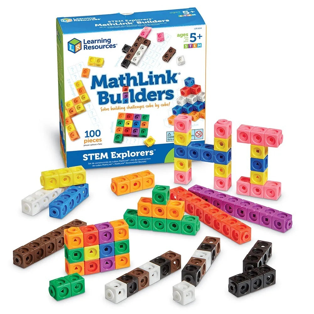 Mathlink Cubes - STEM Explorers Builders packaging