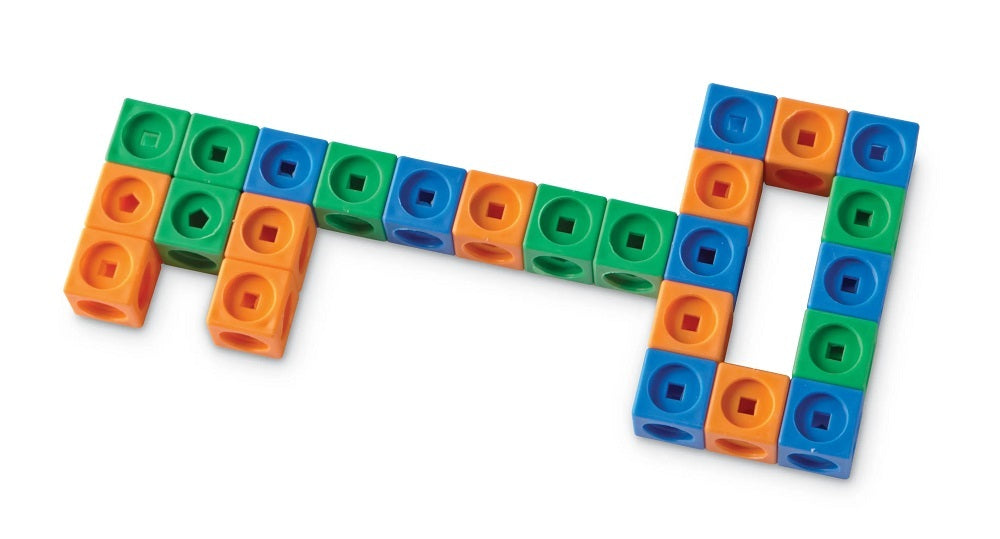 mathlink cubes set of 100 forming a key