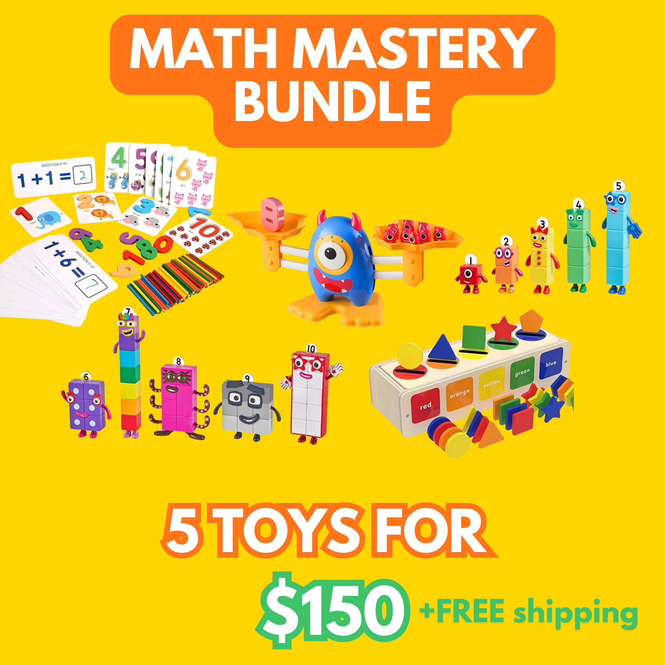 Math Mastery Bundle for Preschoolers